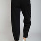 slouchy gabardine - black