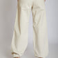 Cotton Parachute Trousers - For Women