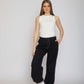 Cotton Parachute Trousers - For Women